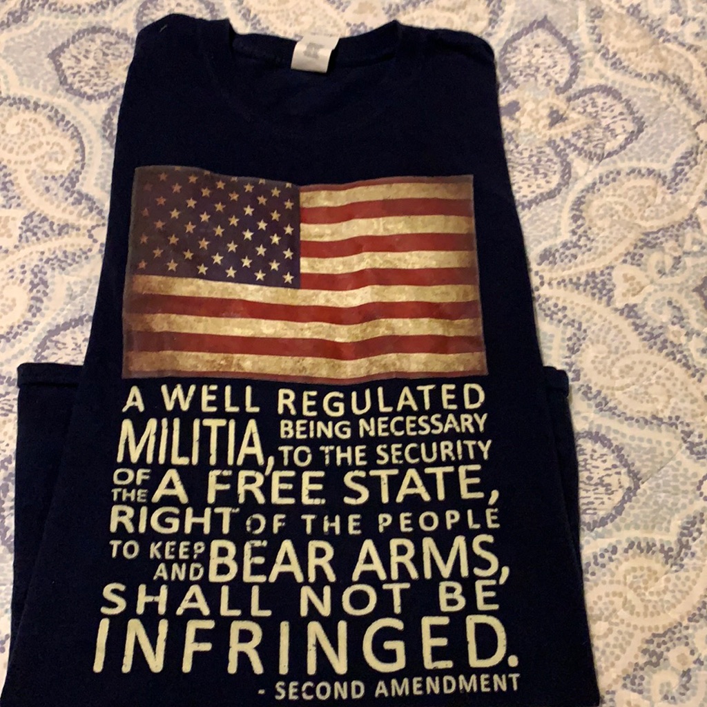 Good Condition Second Amendment Flag Tee
